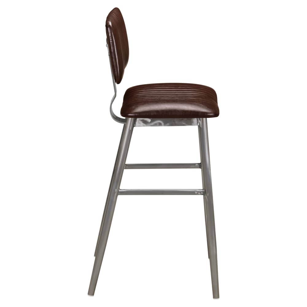 Metal bar stool