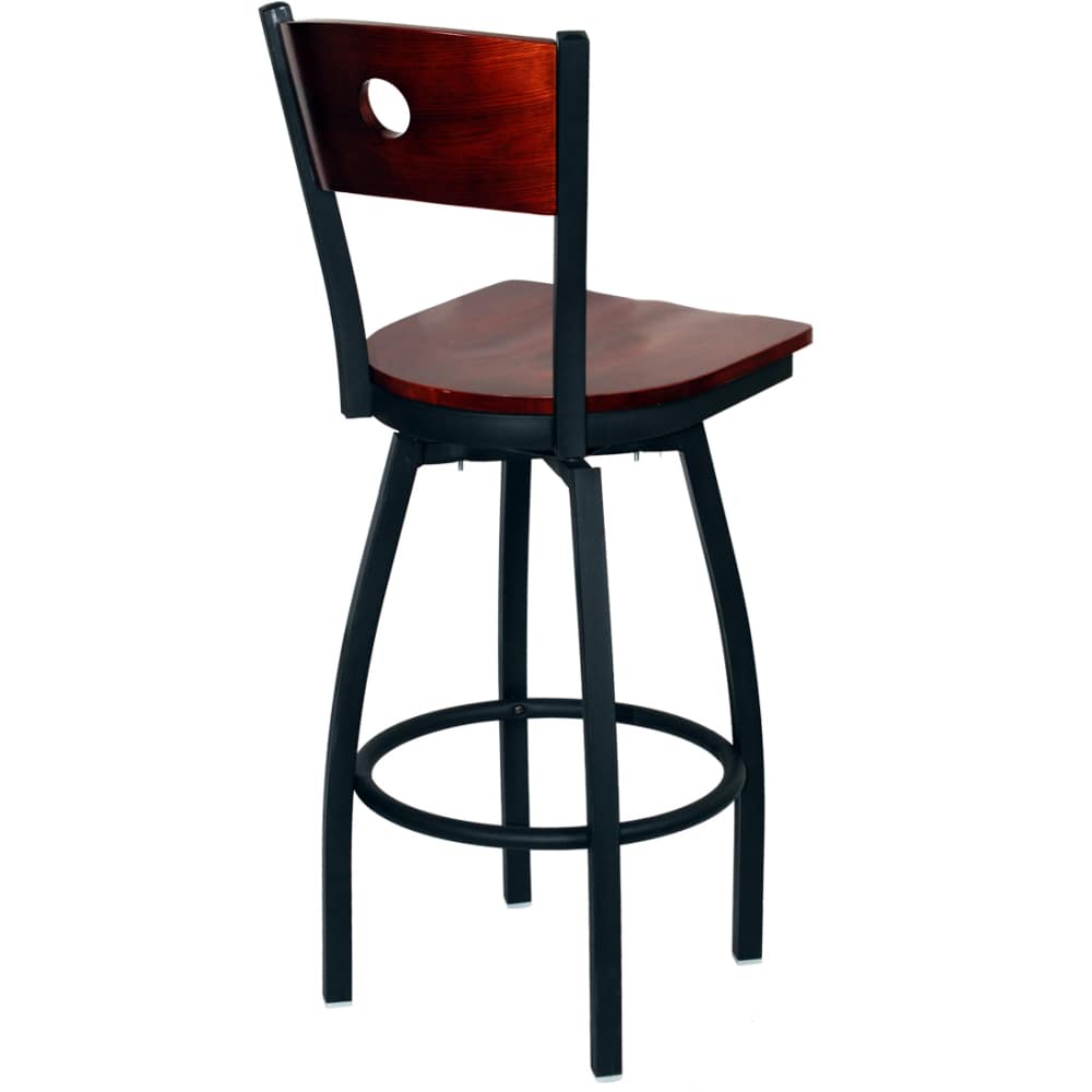 Metal bar stool