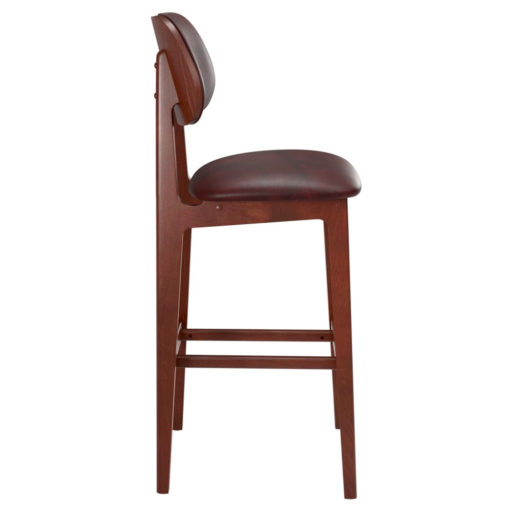 Wood bar stool
