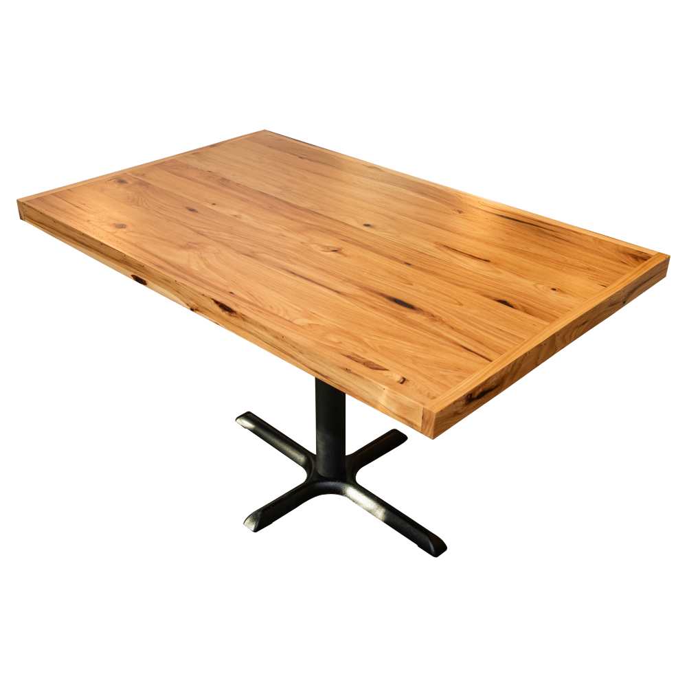 Wood table surface