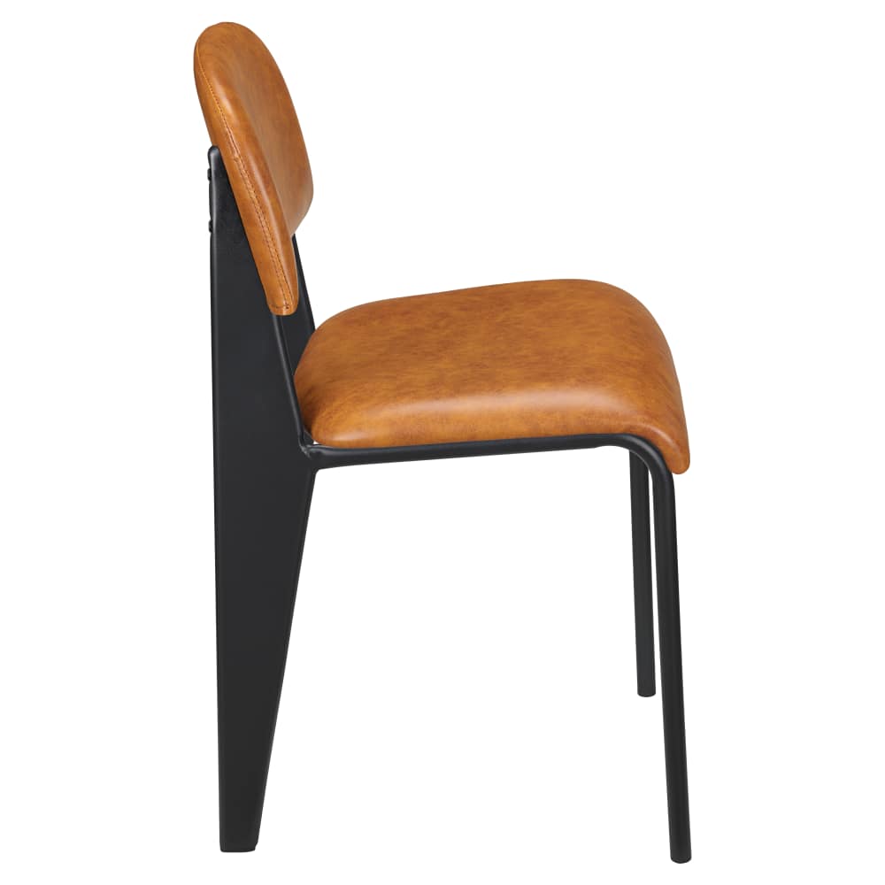 Metal dining chair