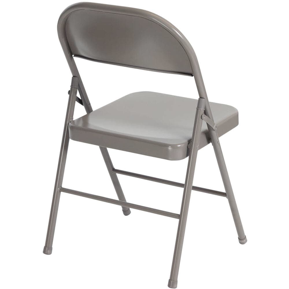 Folding metal dining chair