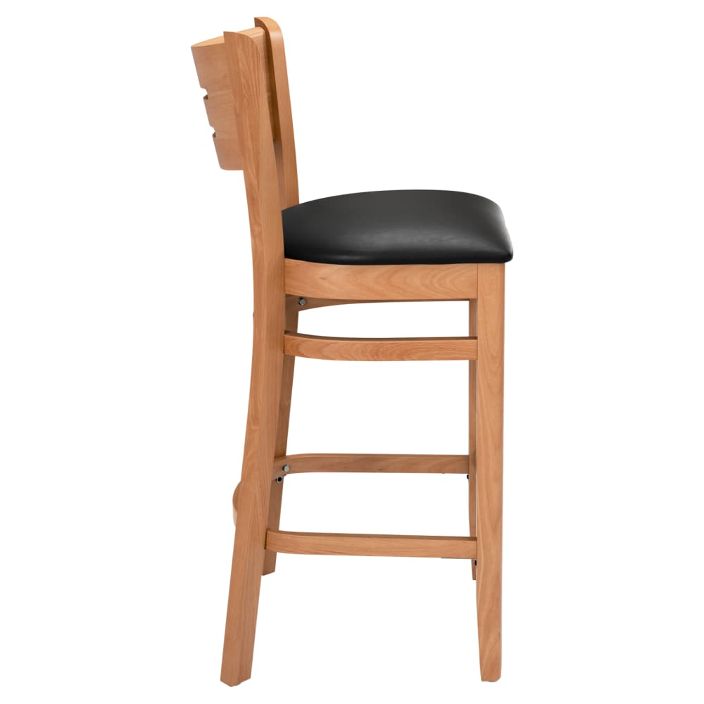 Wood bar stool