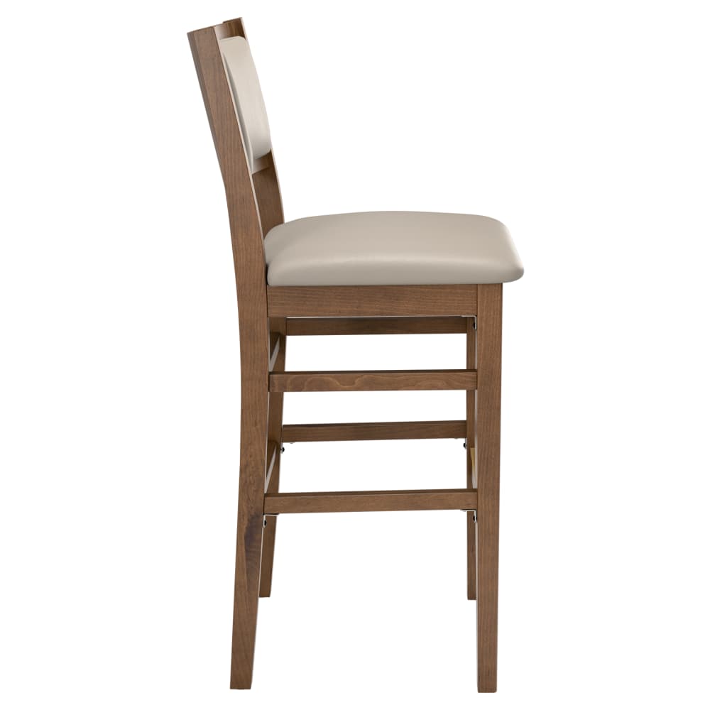 Wood bar stool