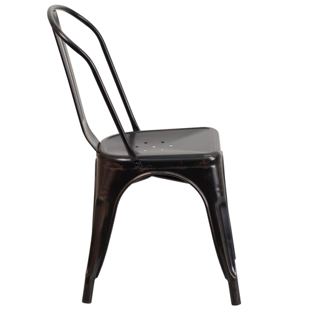 Metal dining chair