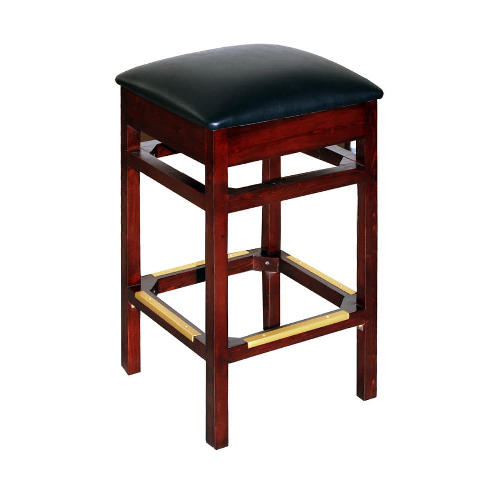 Wood bar stool