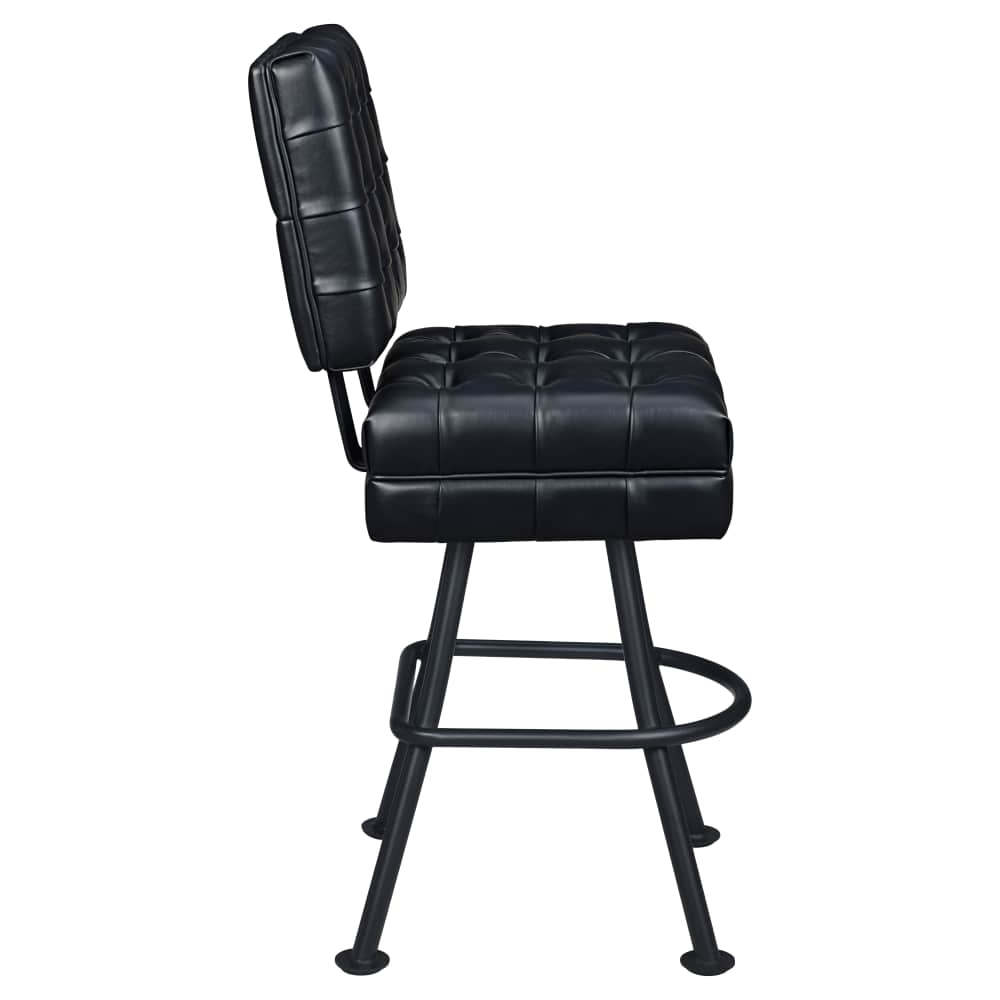 Tufted bar stool