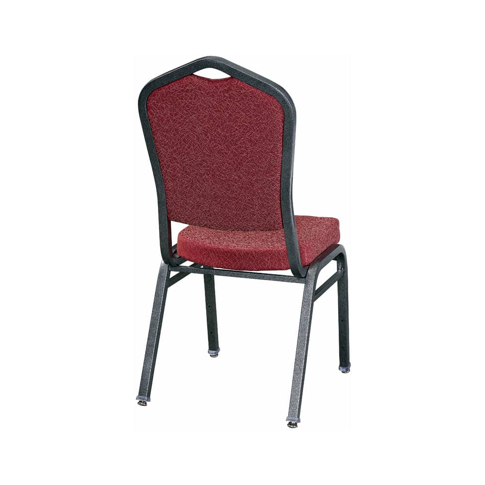 Stackable metal dining chair