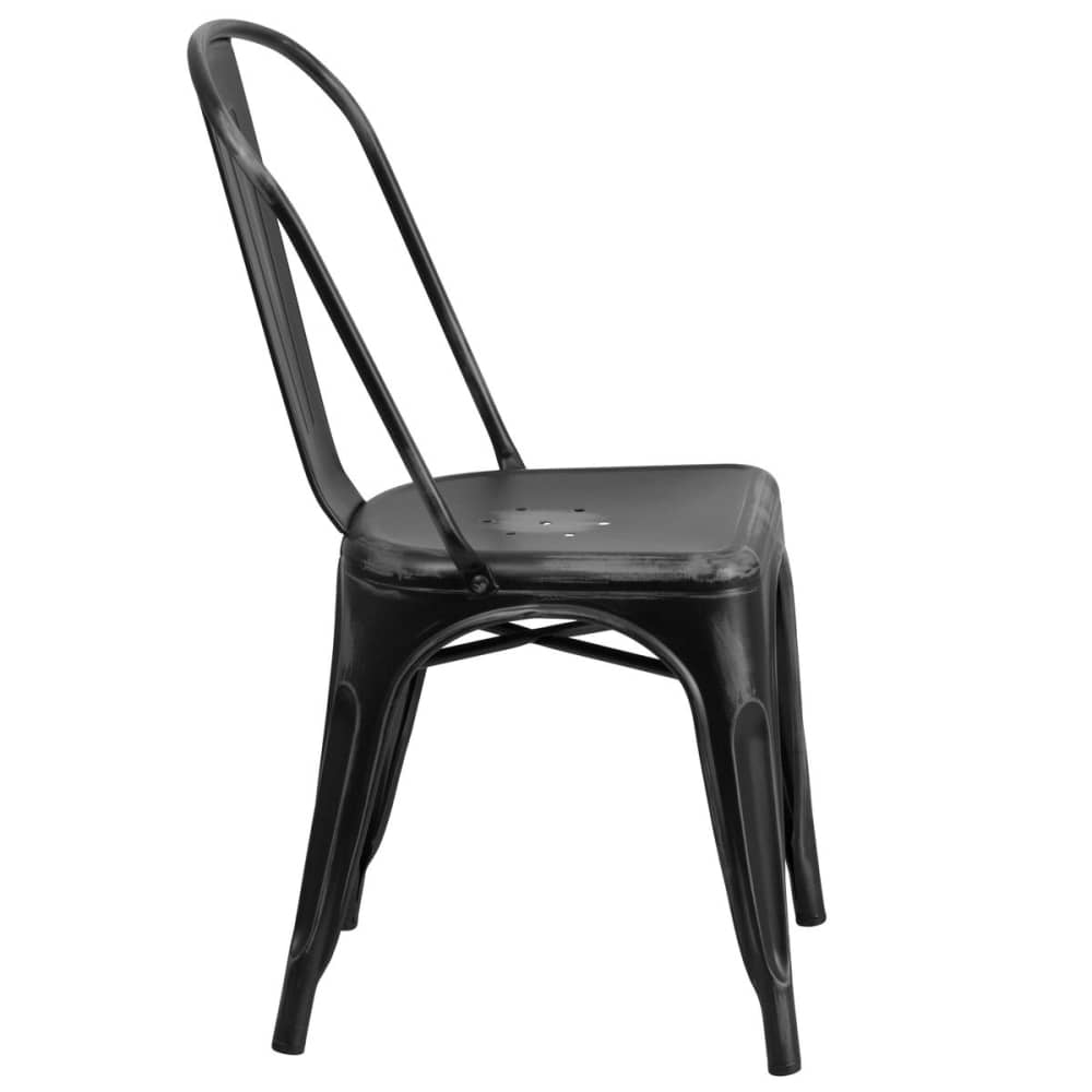 Metal dining chair