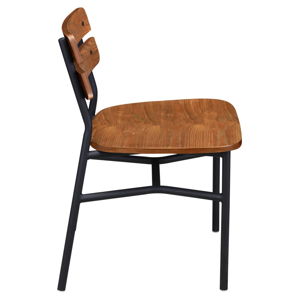 Metal dining chair