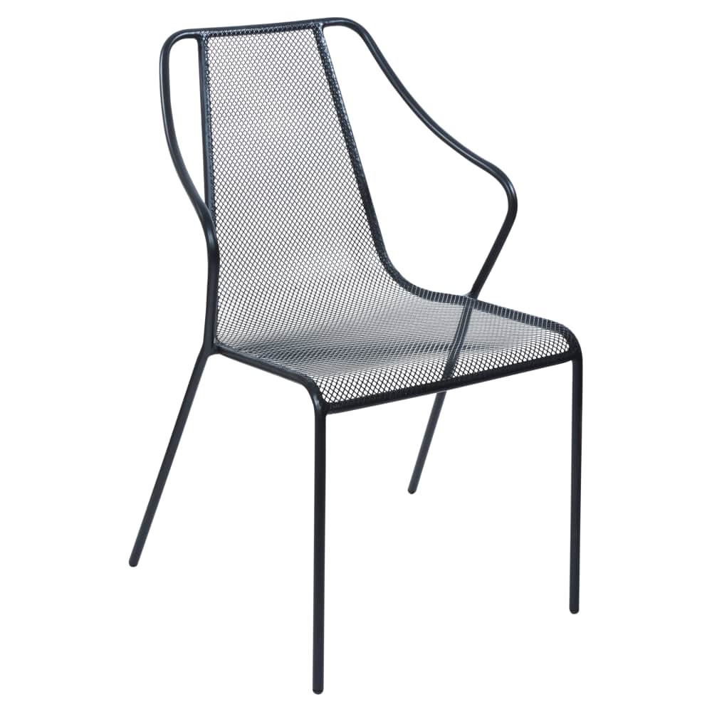 Mesh metal patio furniture