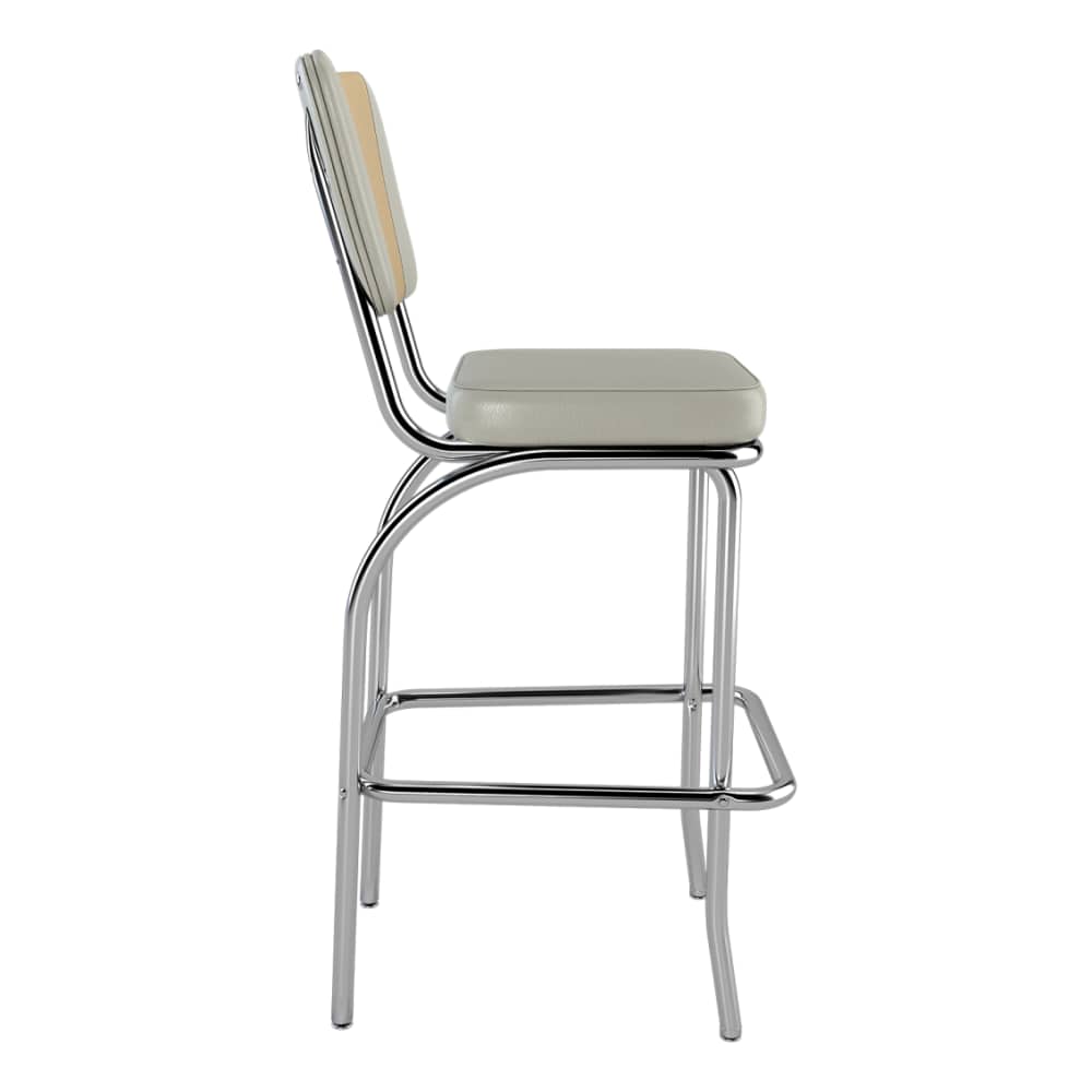 Metal bar stool