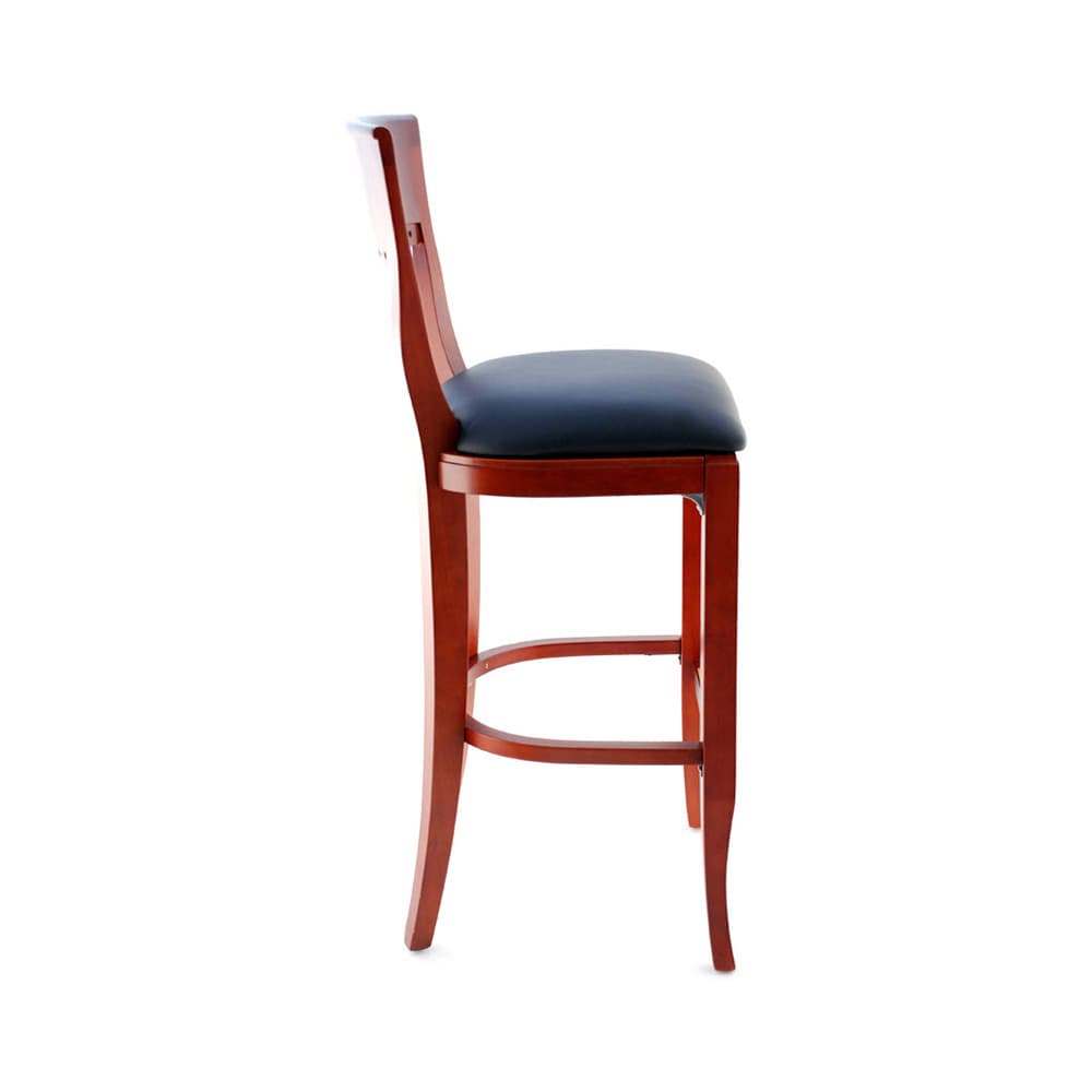 Wood bar stool