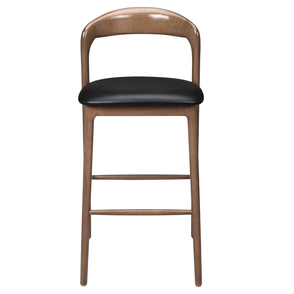 Wood bar stool