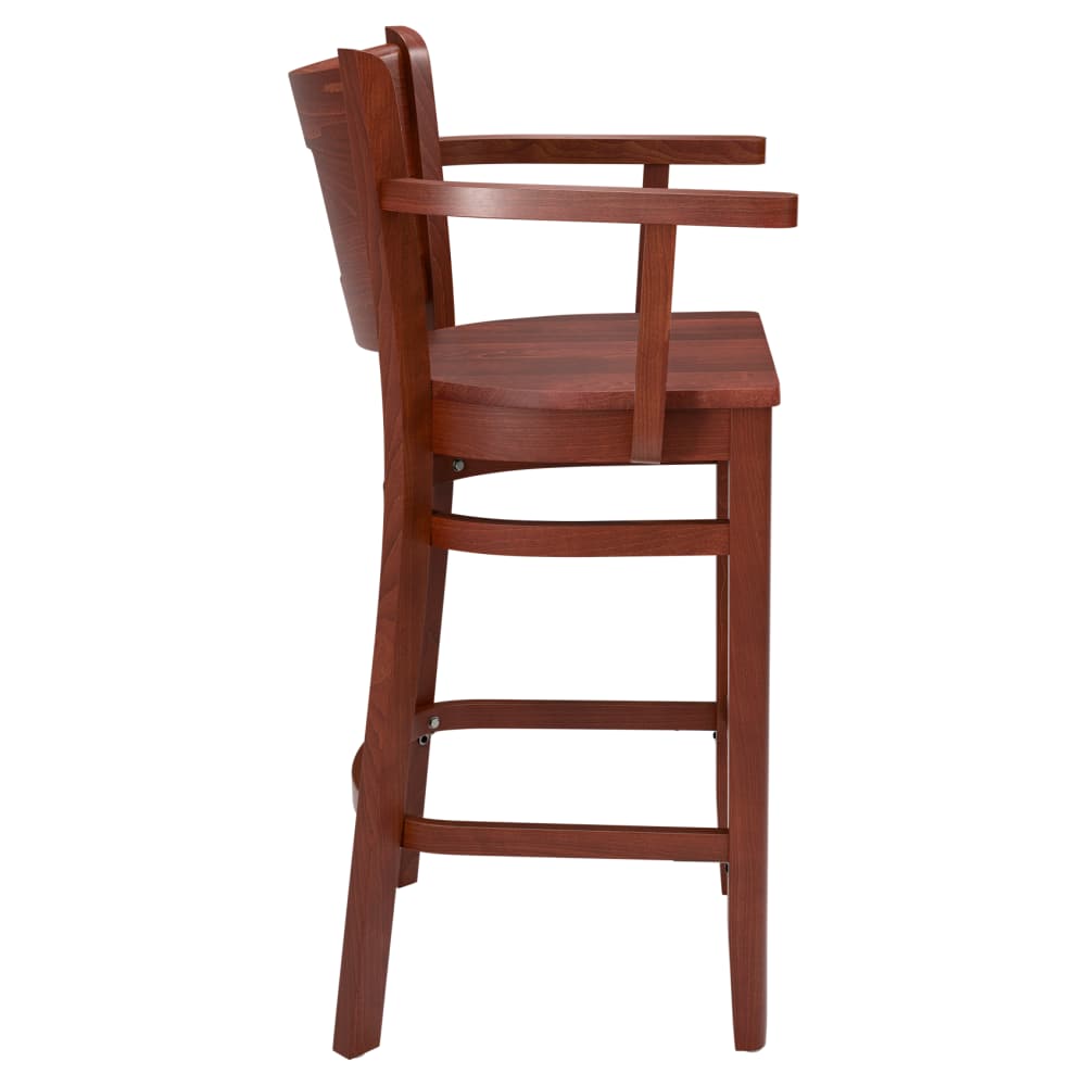 Wood bar stool