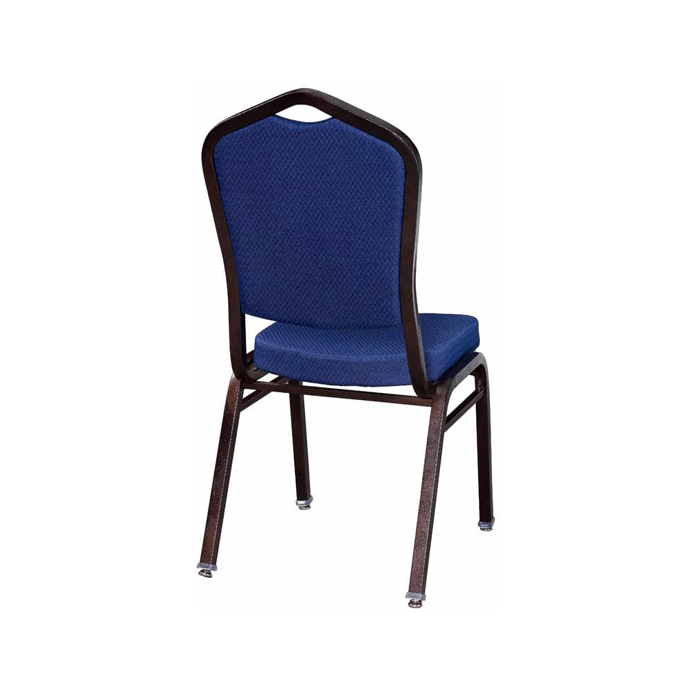 Stackable metal dining chair
