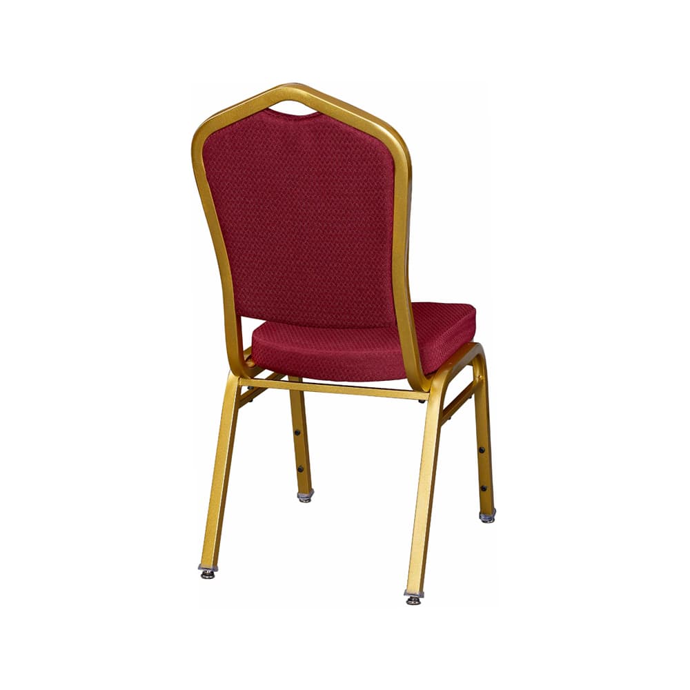 Stackable metal dining chair