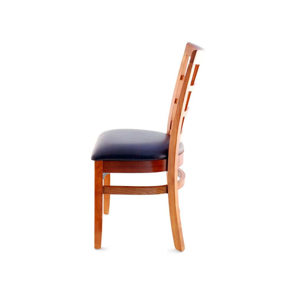 Window-Back Wood Chair