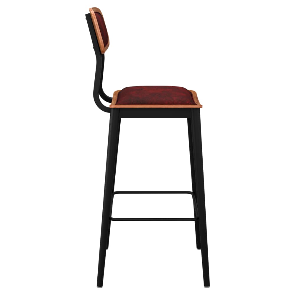 Metal bar stool