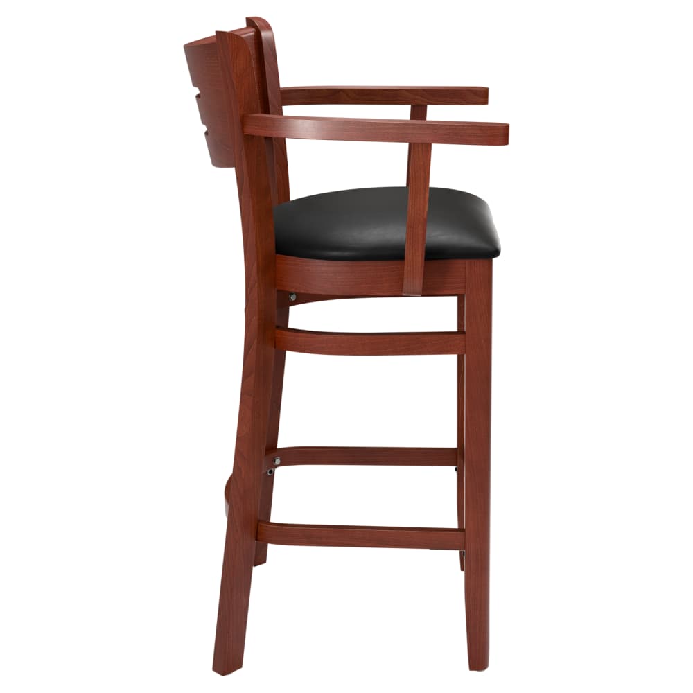 Wood bar stool