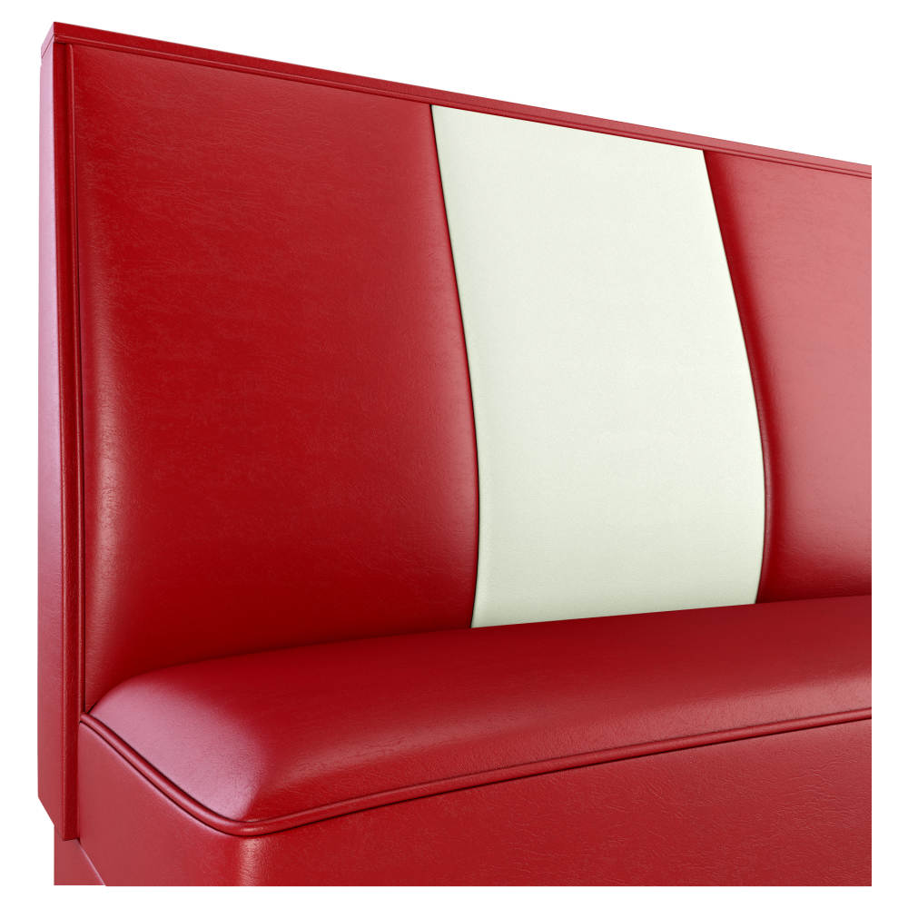 Channel back booth seating (set of 2)