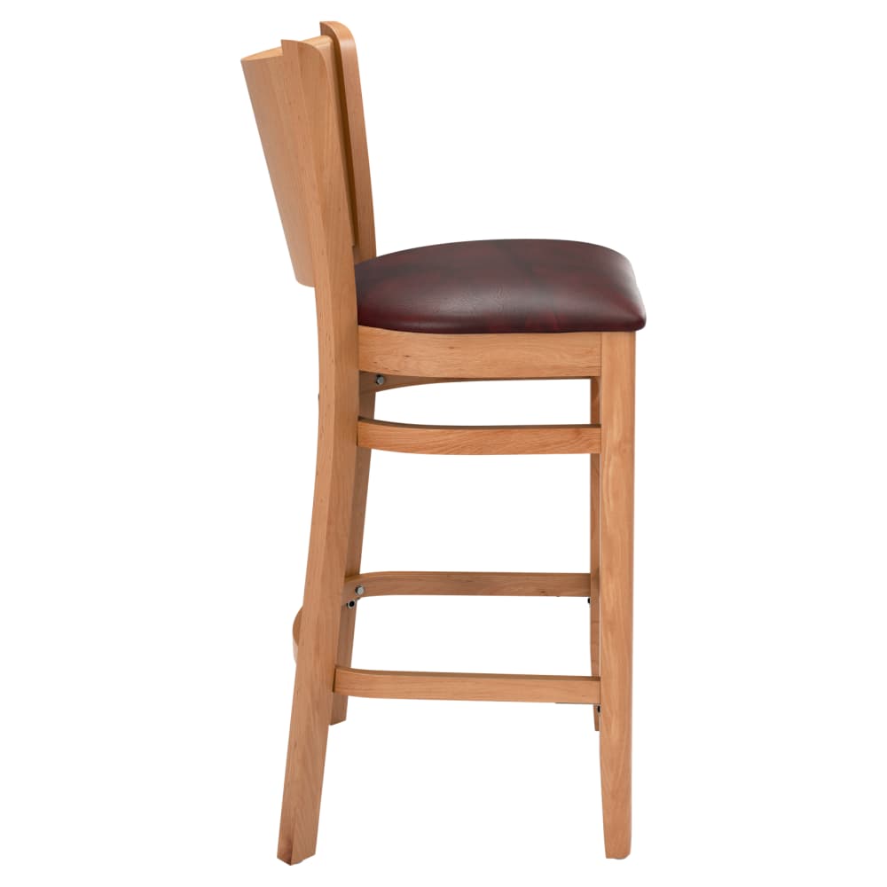 Wood bar stool