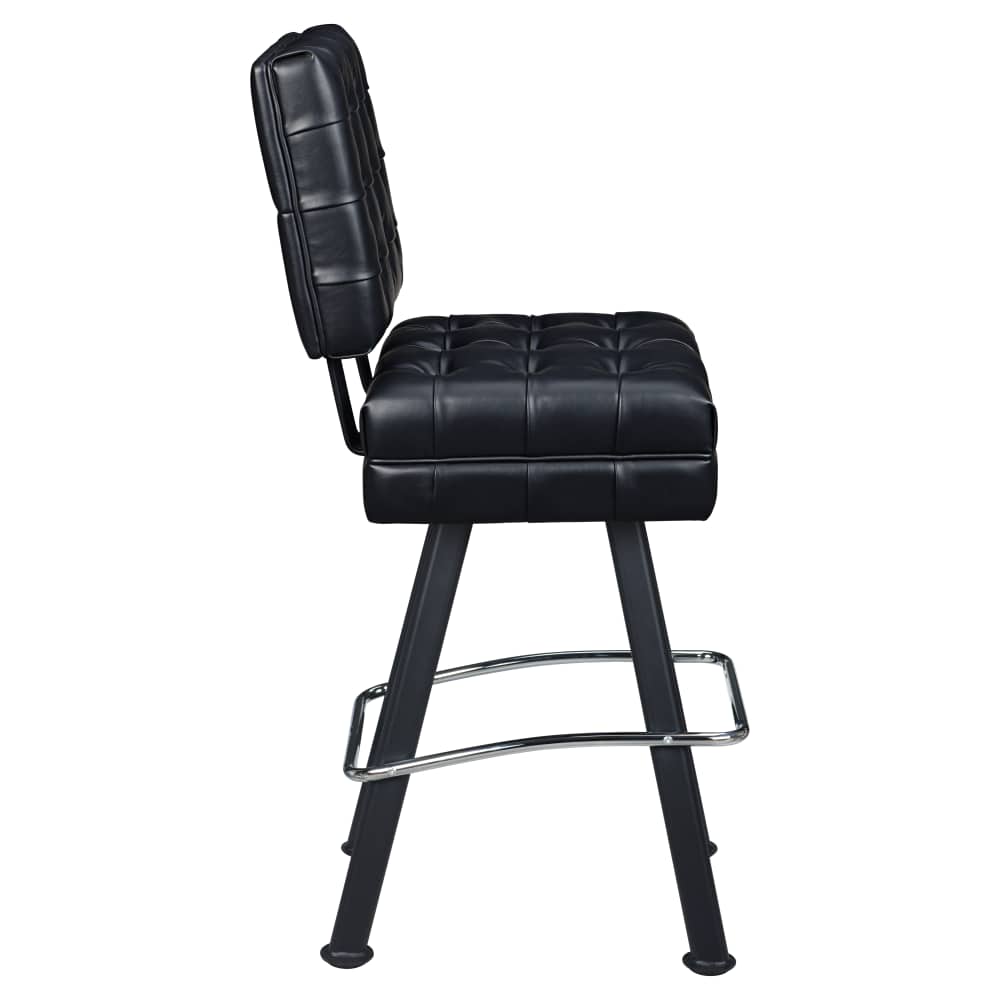 Tufted bar stool