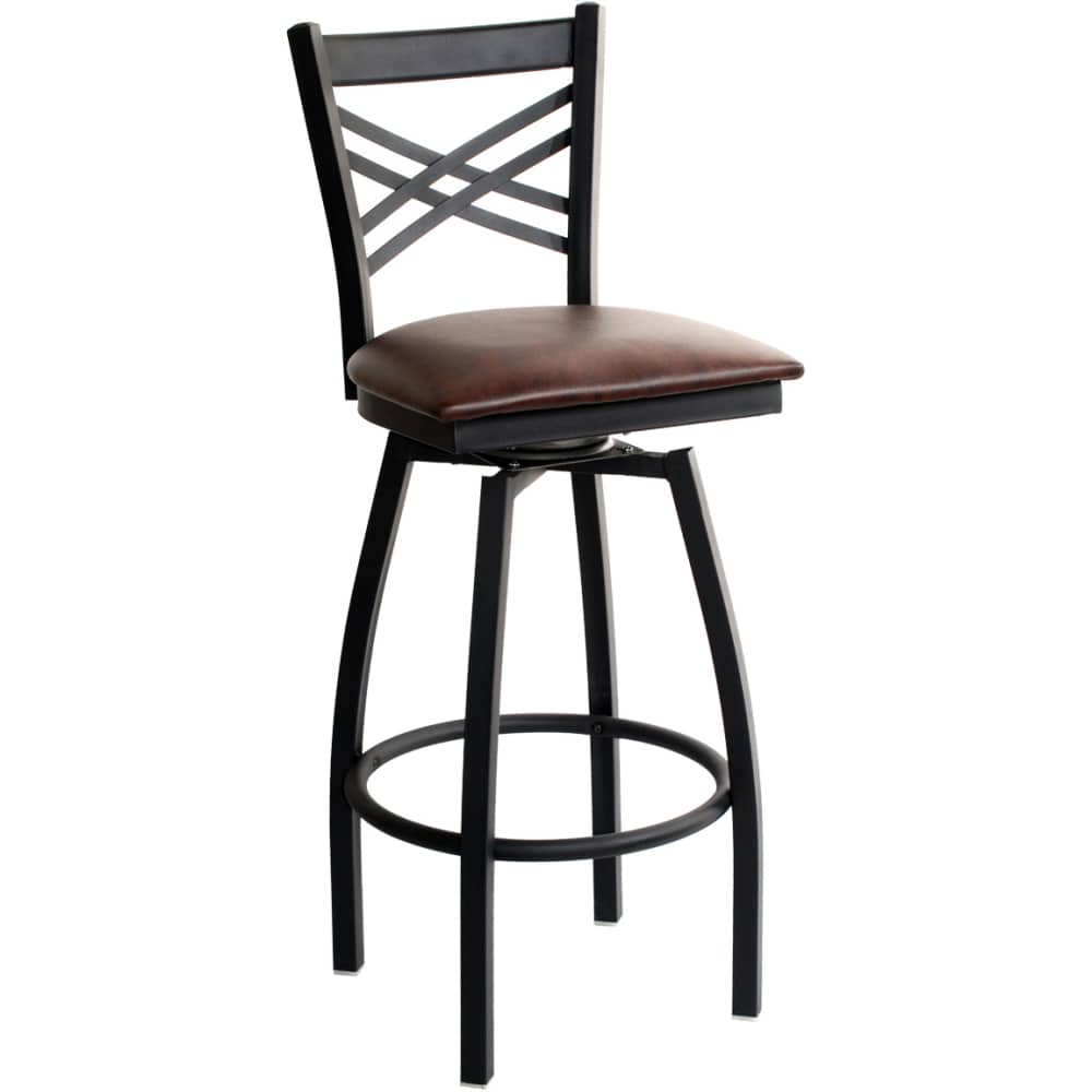 Metal bar stool