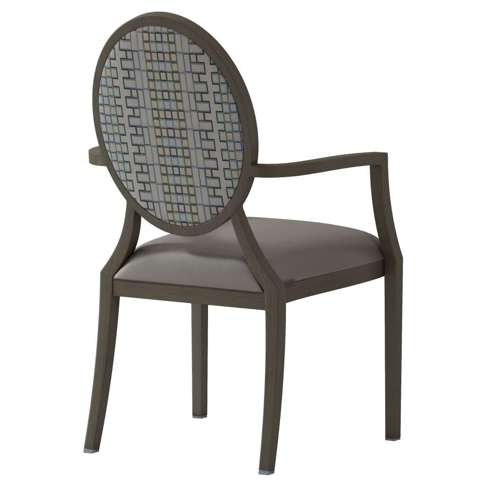Aluminum dining chair