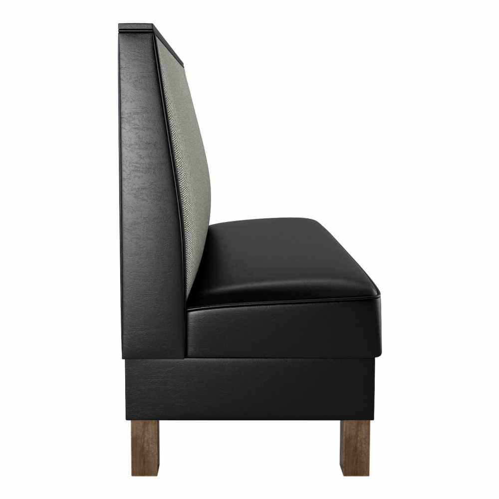 Wood booth seating