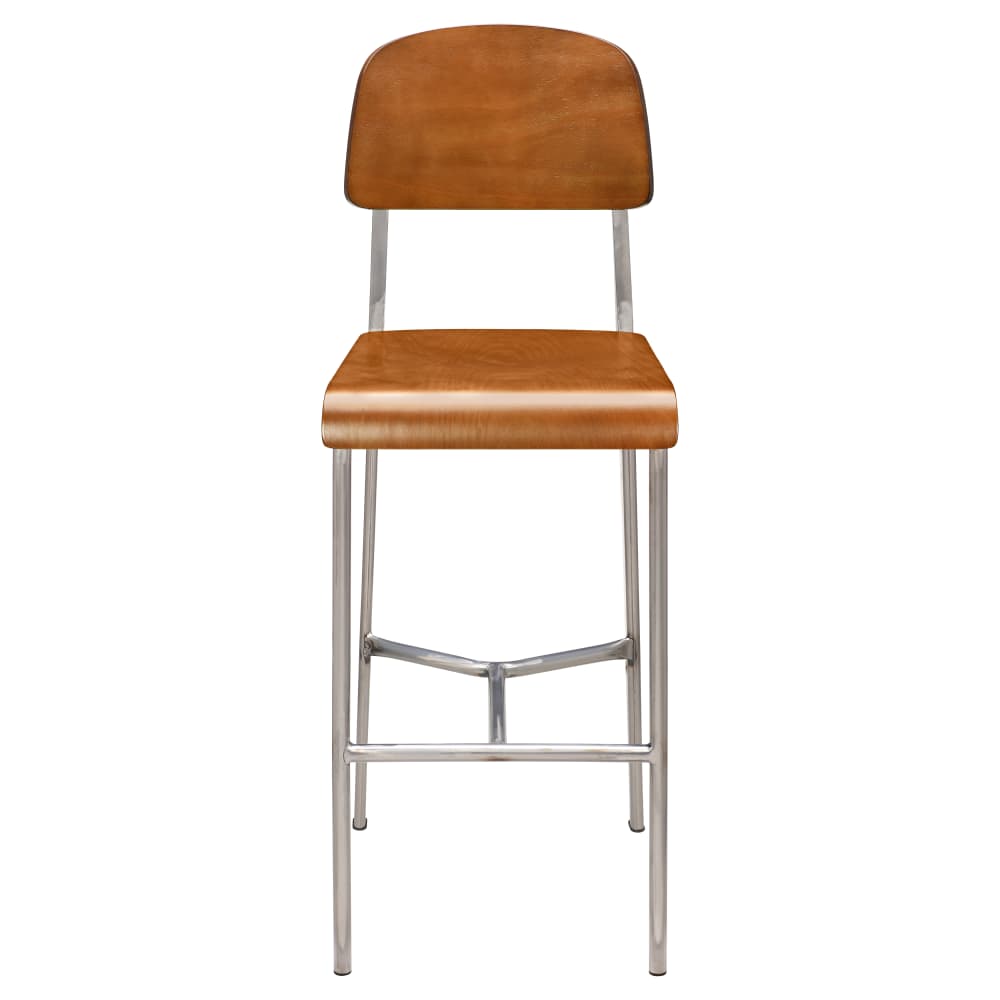 Wood bar stool