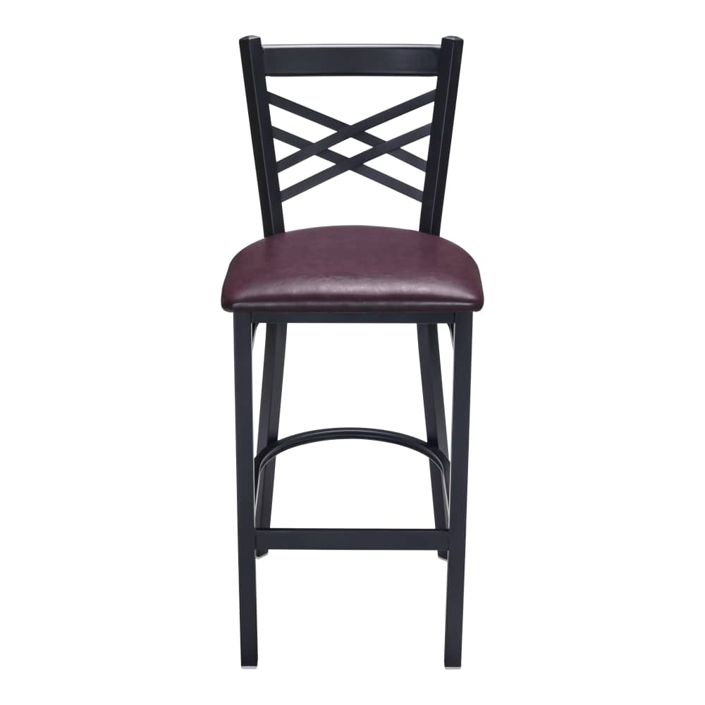 Metal bar stool