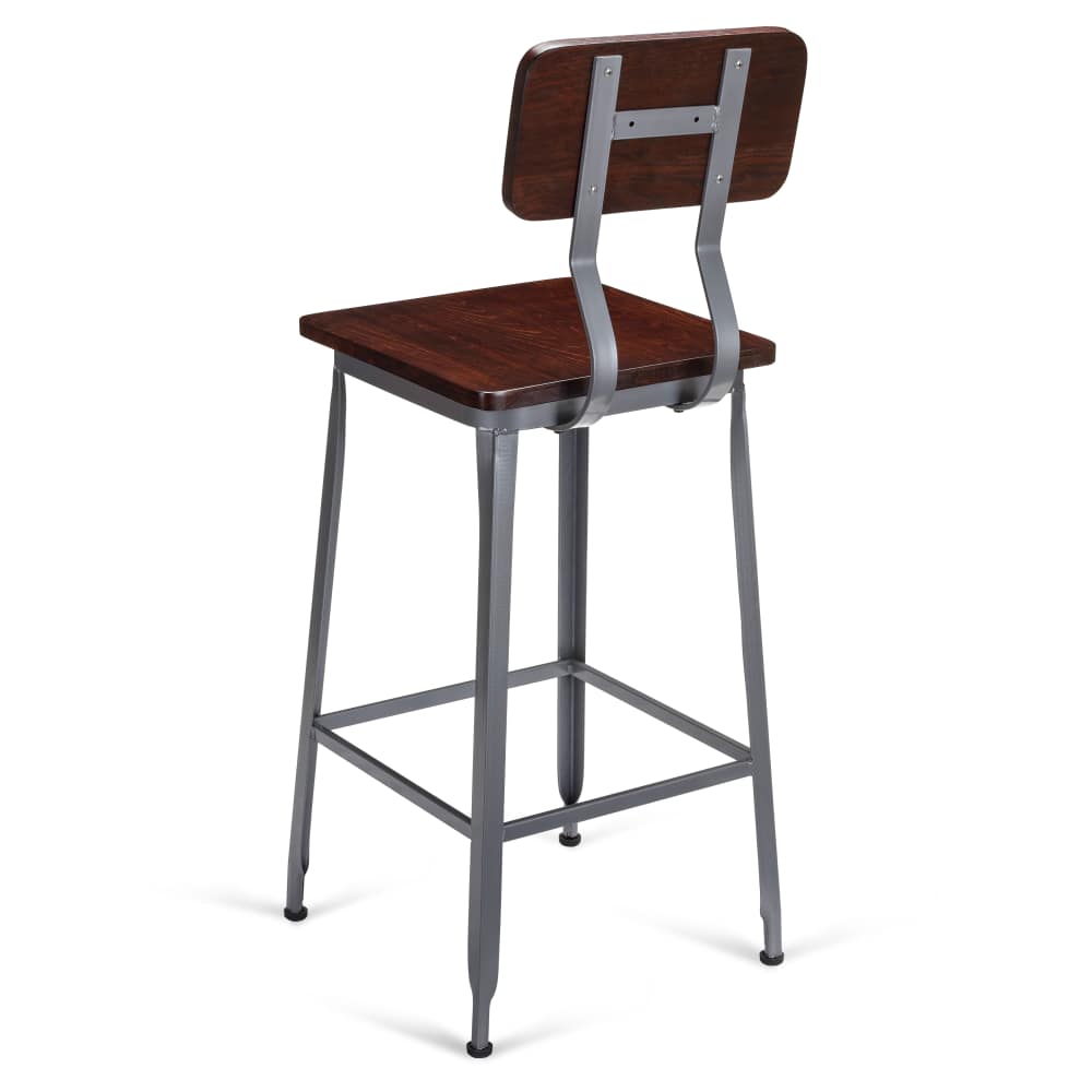 Metal bar stool