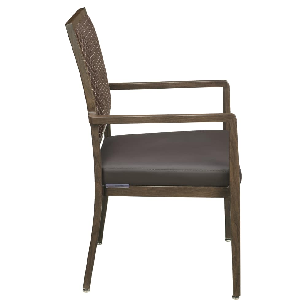 Aluminum dining chair