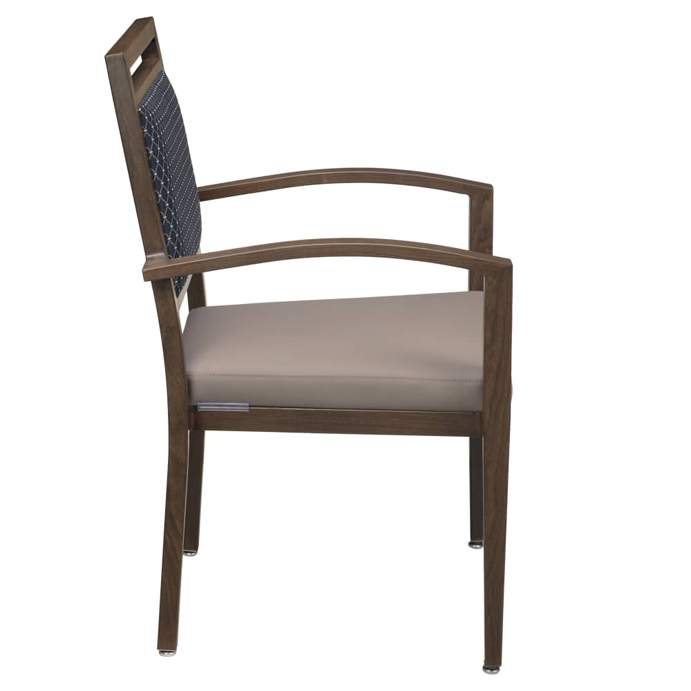 Aluminum dining chair