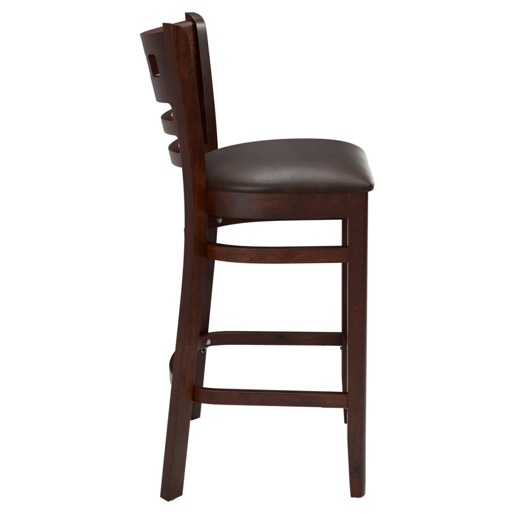 Wood bar stool