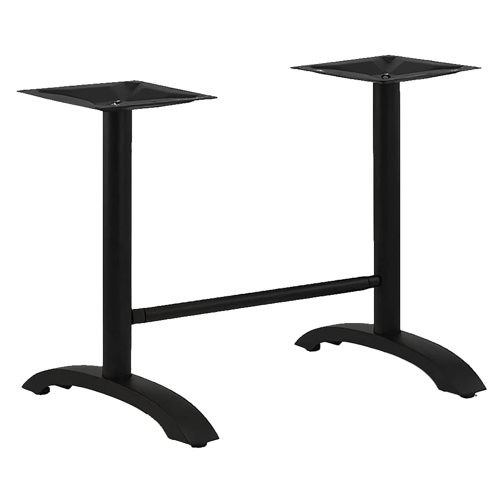 Folding aluminum table support