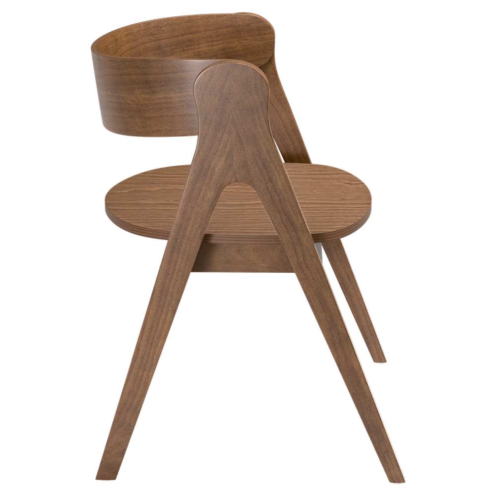 Wood dining chair