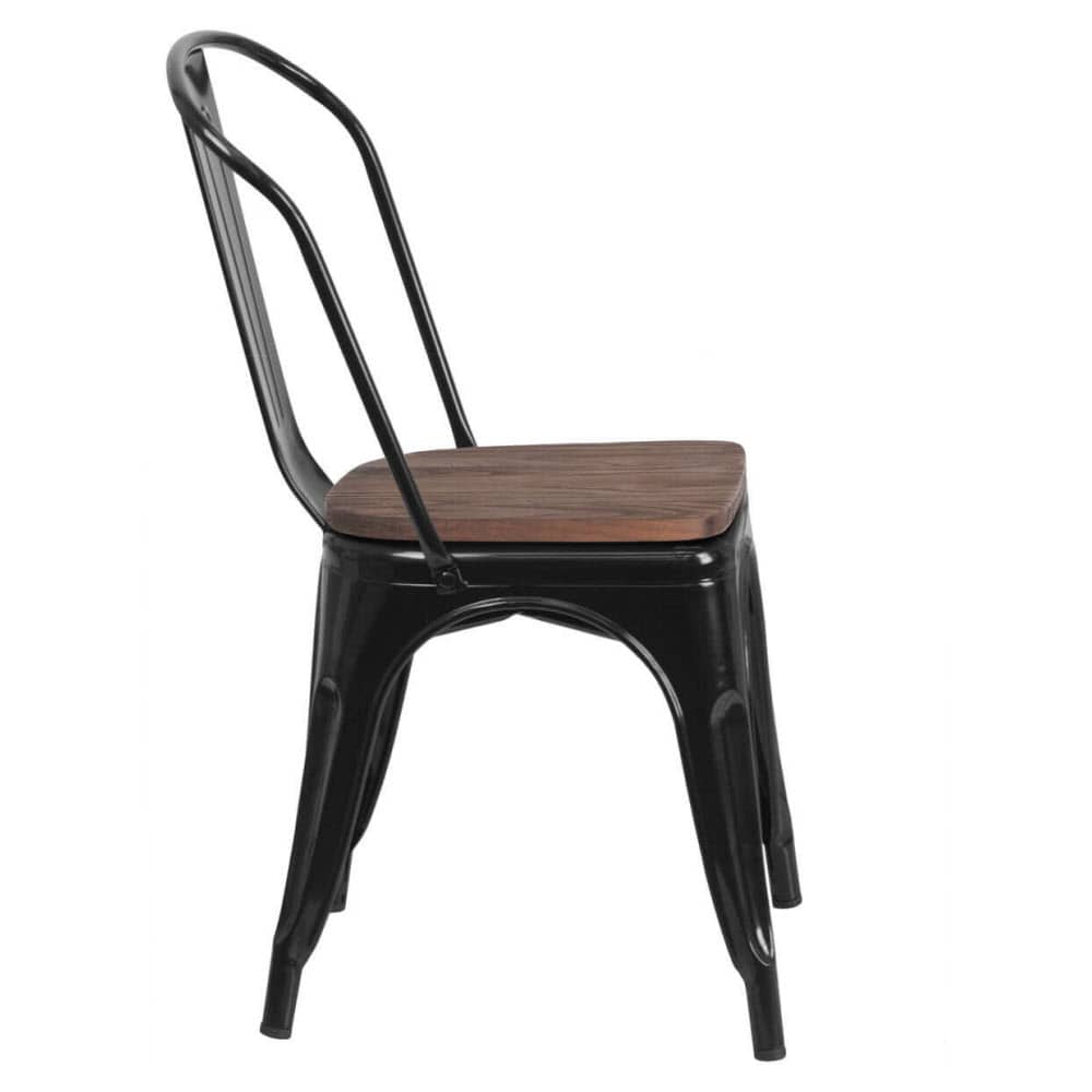 Metal dining chair