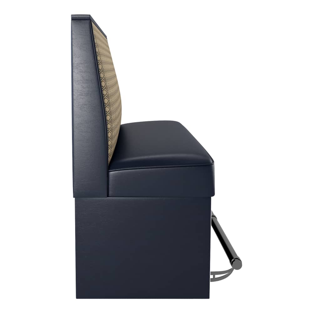 Wood booth seating