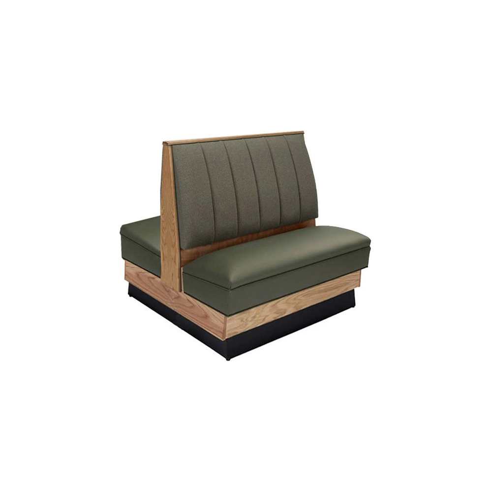 Wood booth seating
