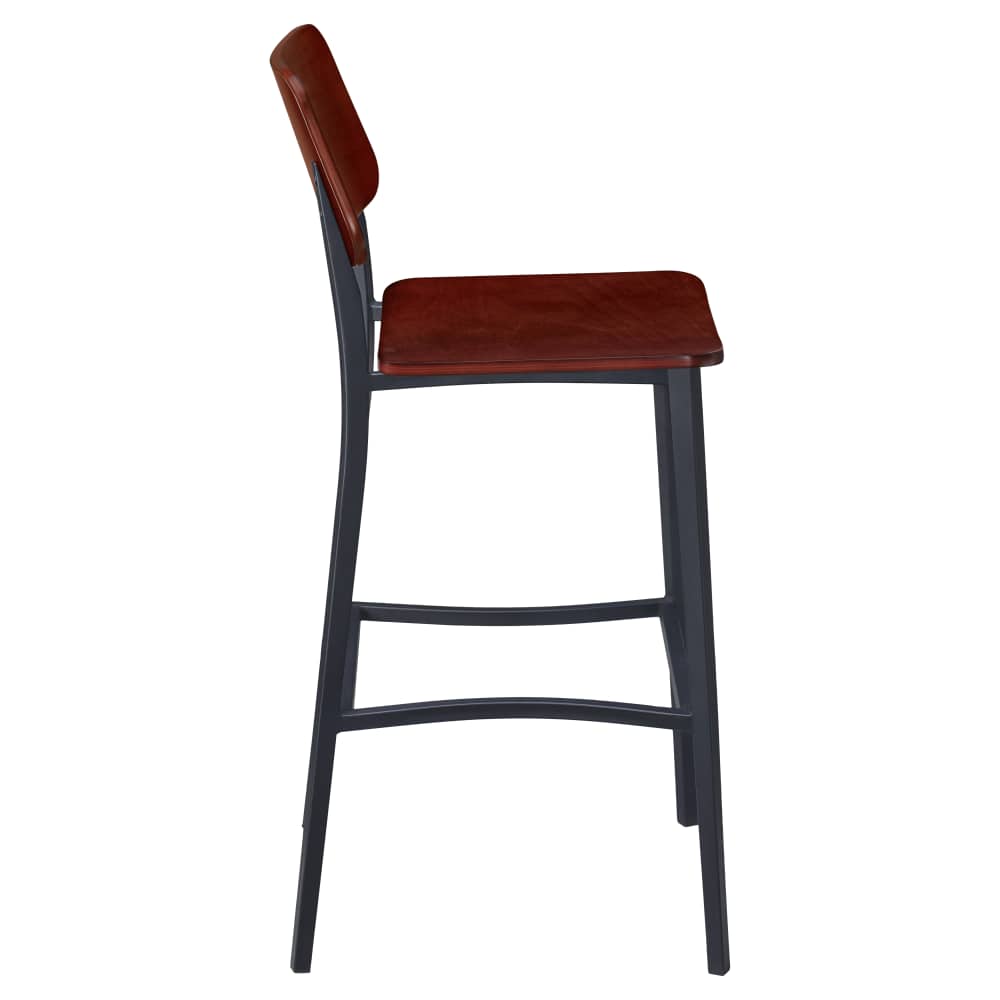 Metal bar stool