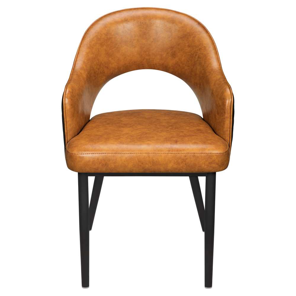 Metal dining chair