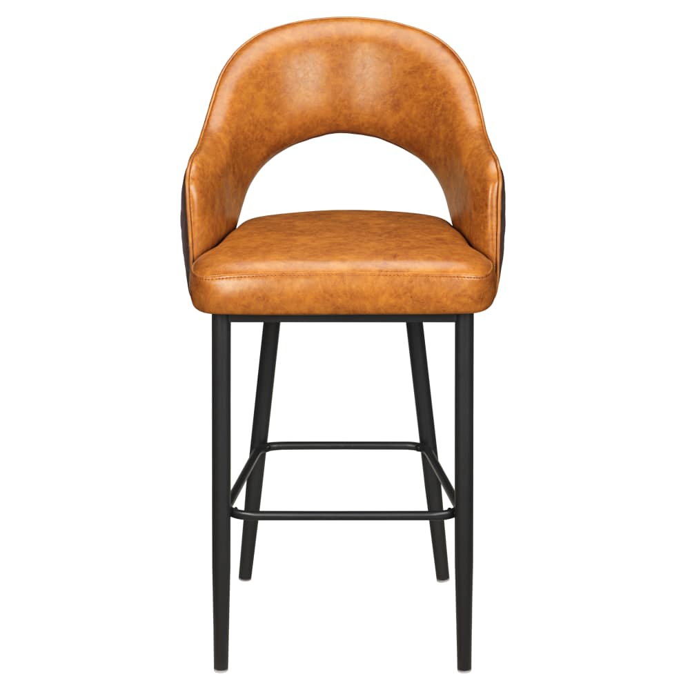 Metal bar stool