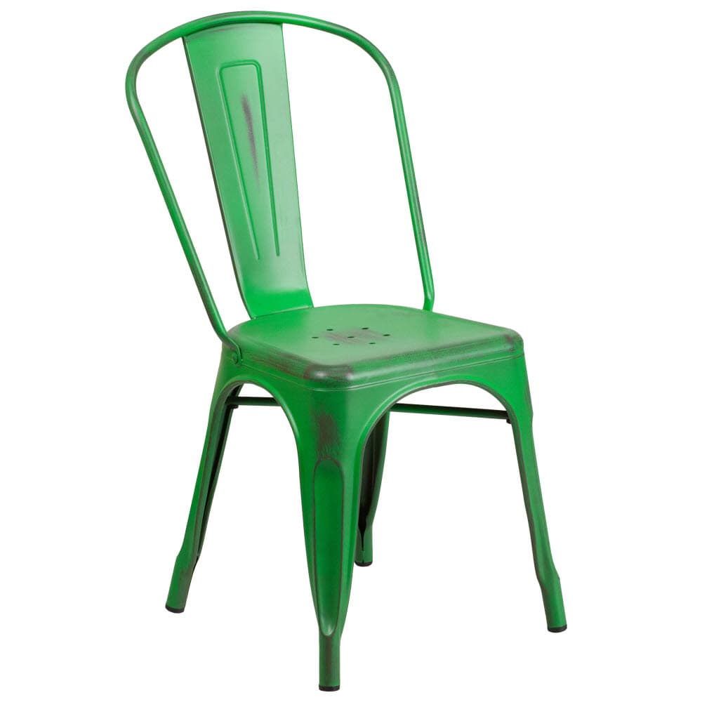 Metal dining chair