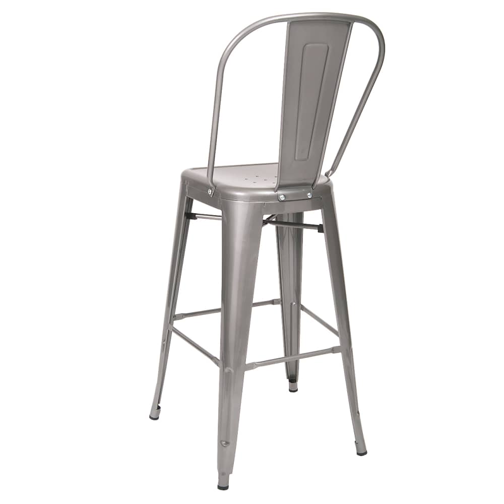 Metal bar stool