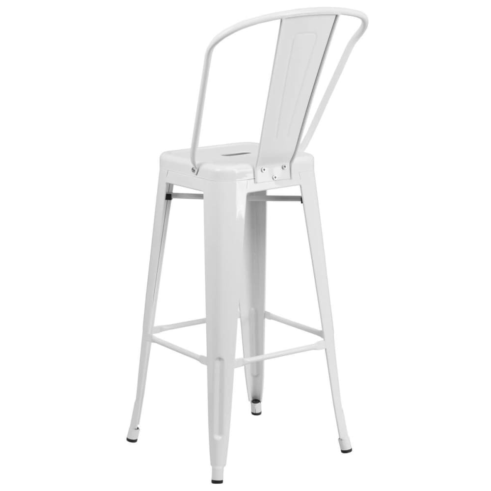 Metal bar stool