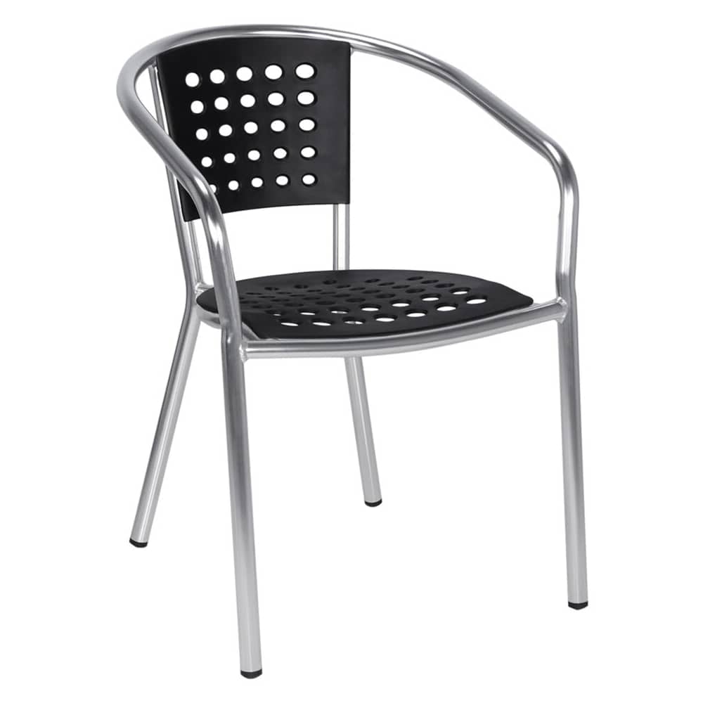Aluminum dining chair set