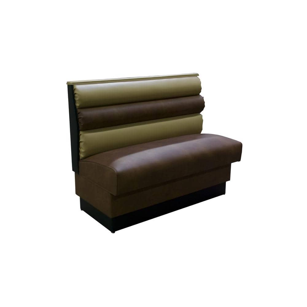 Channel back booth seating