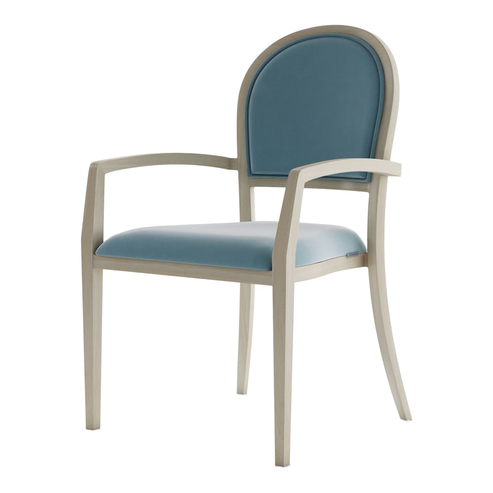 Aluminum dining chair